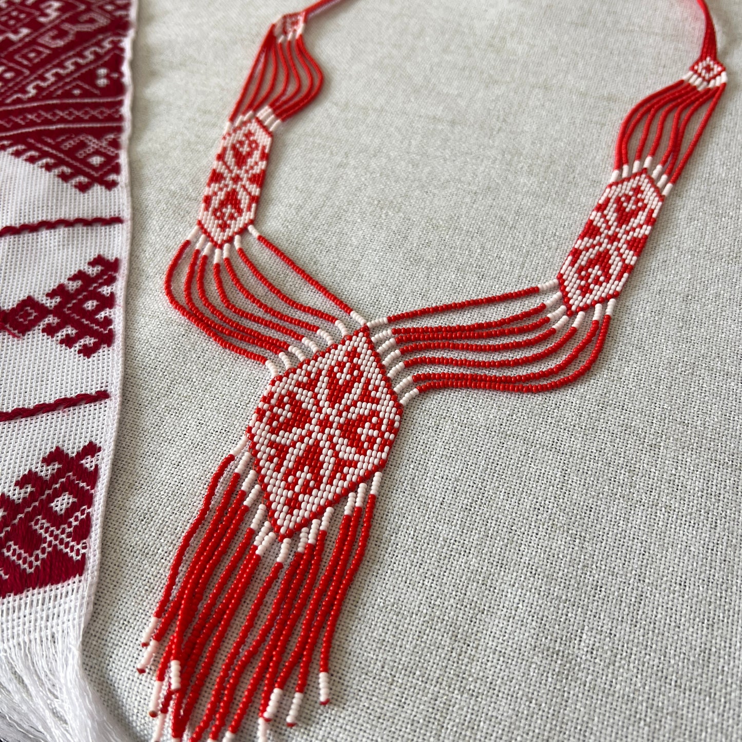 Beaded Necklace “Traditional Gerdany”