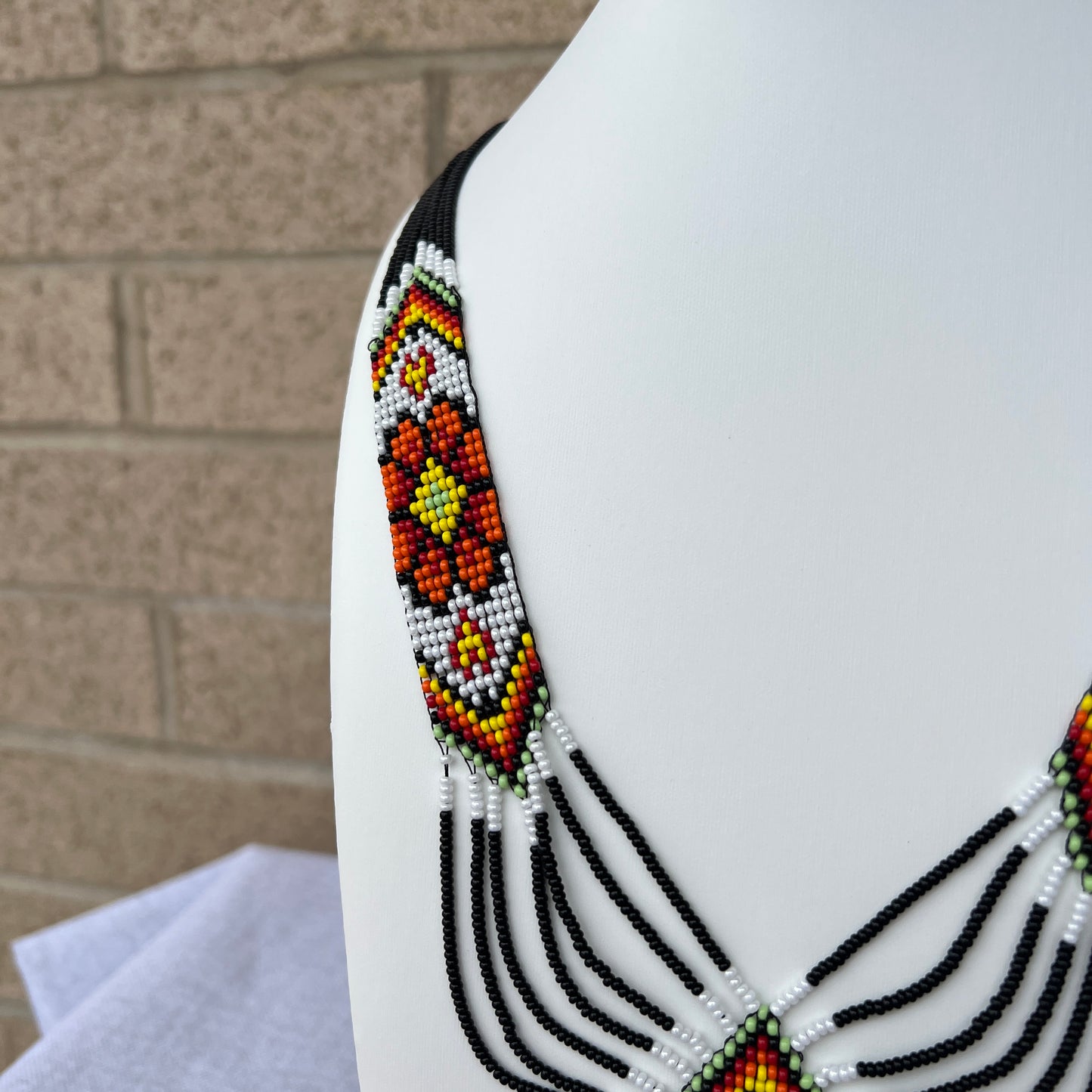 Кольє з Бісеру "Гуцульський Гердан"