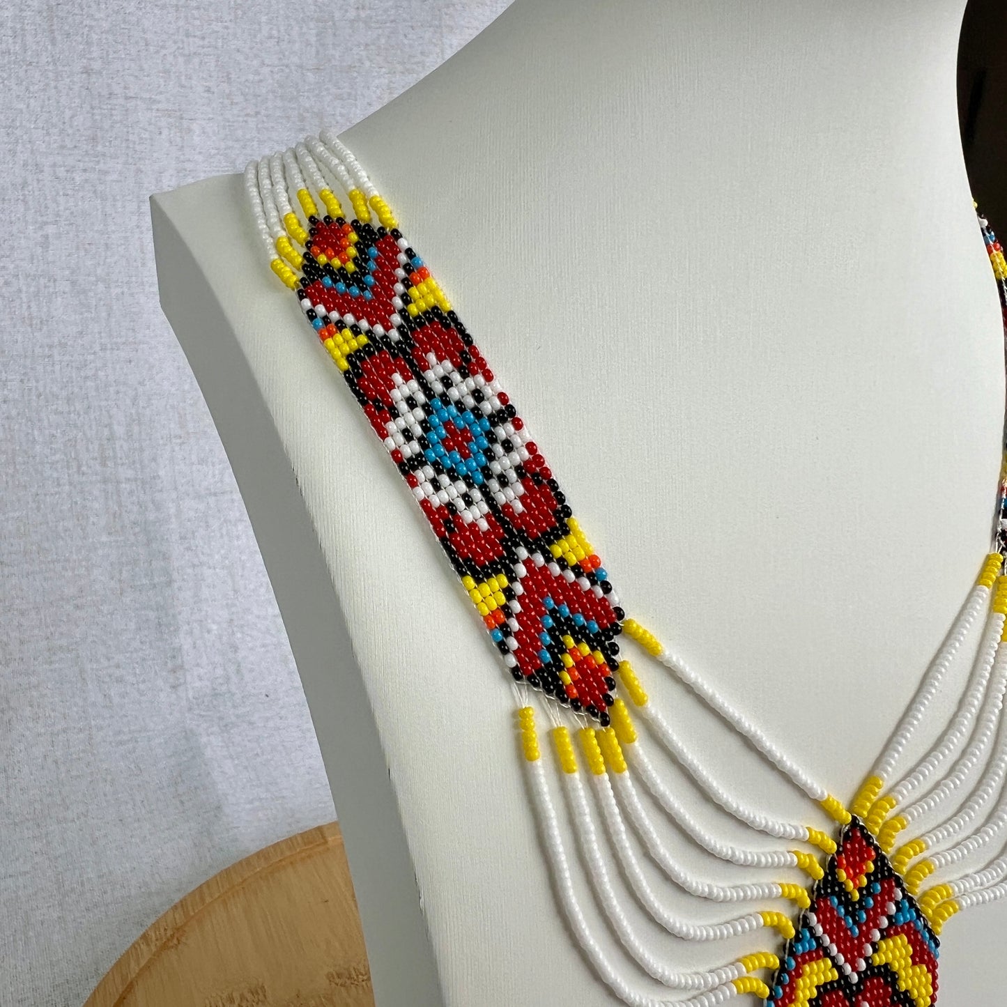 Beaded Necklace “Hutsul Gerdany”