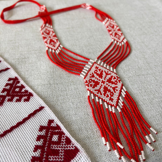 Beaded Necklace “Traditional Gerdany”