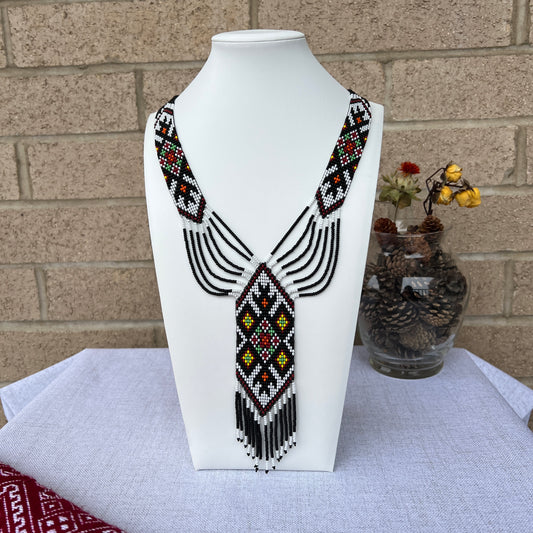 Кольє з Бісеру "Гуцульський Гердан"