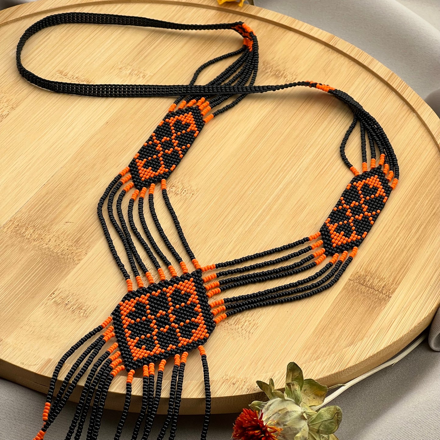 Beaded Necklace “Traditional Gerdany”