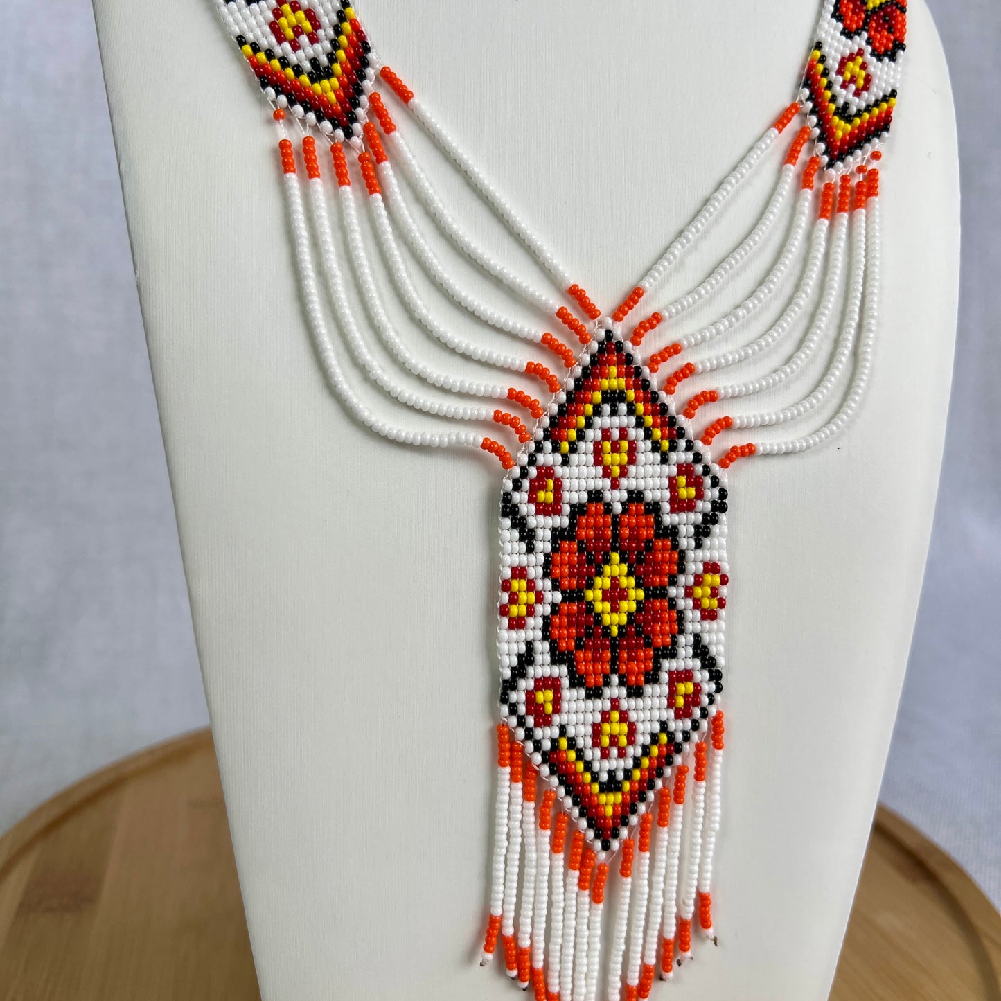Beaded Necklace “Hutsul Gerdany”
