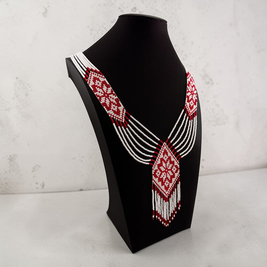 Кольє з бісеру «Традиційний Гердан»