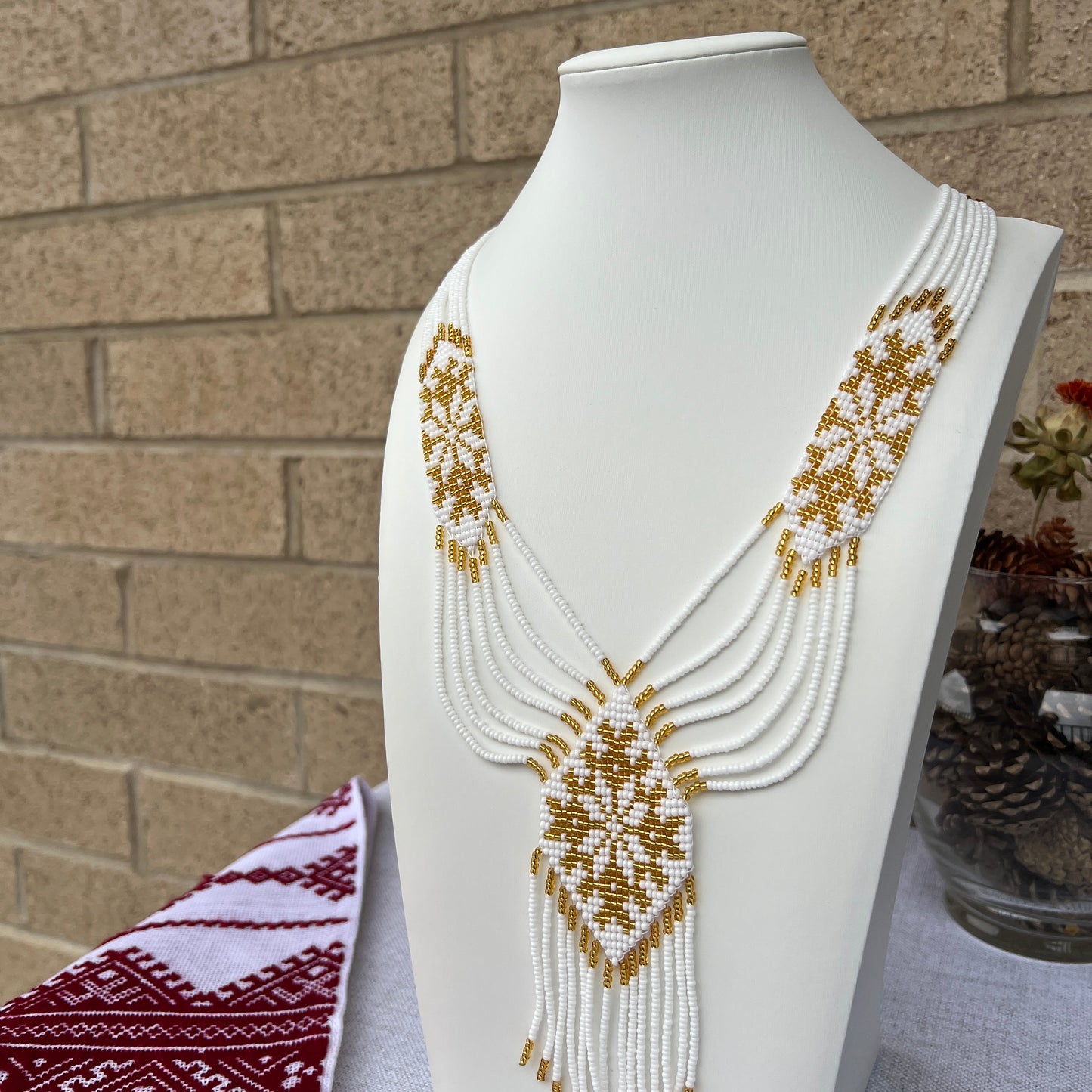 Beaded Necklace “Traditional Gerdany”