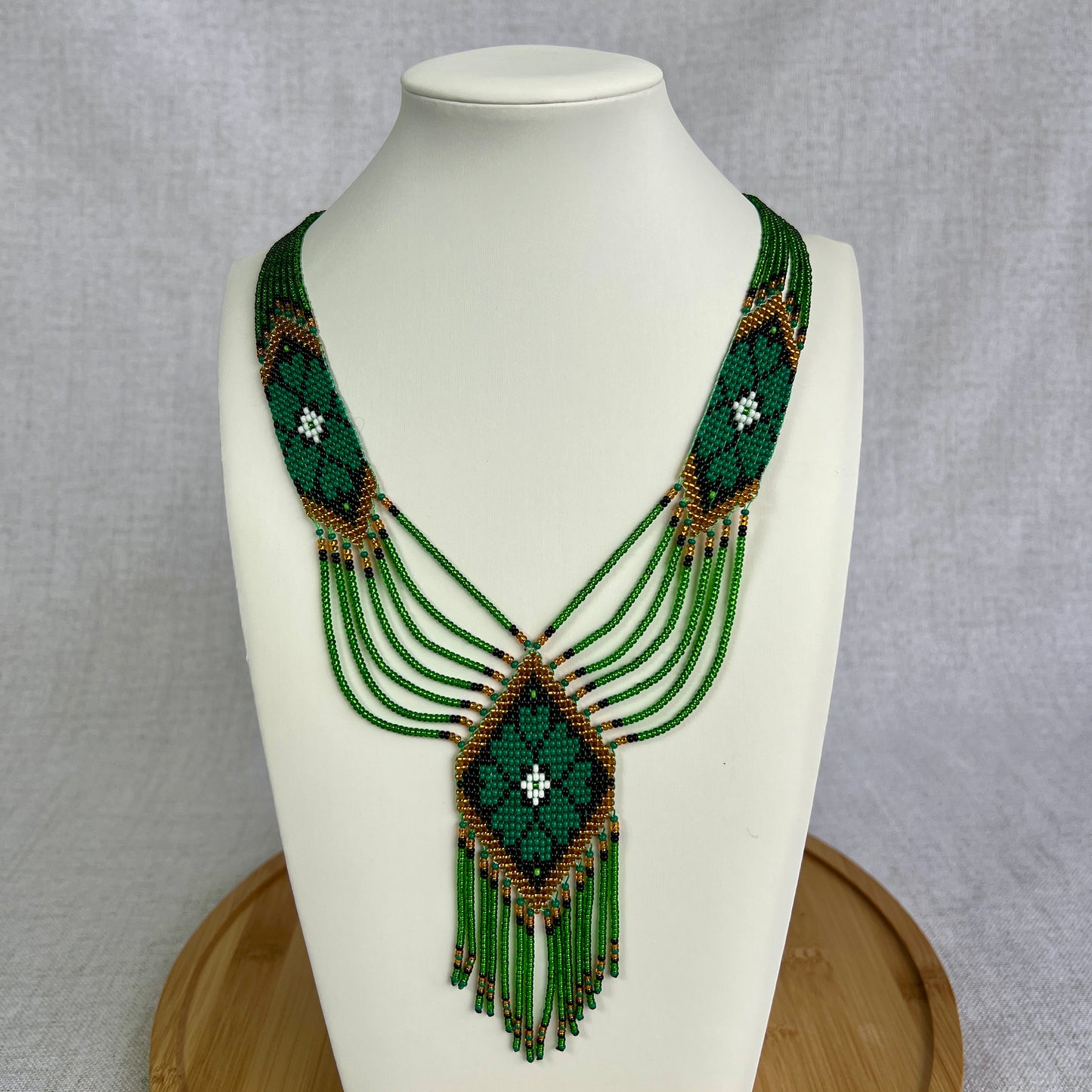 Beaded Necklace “Traditional Gerdany”