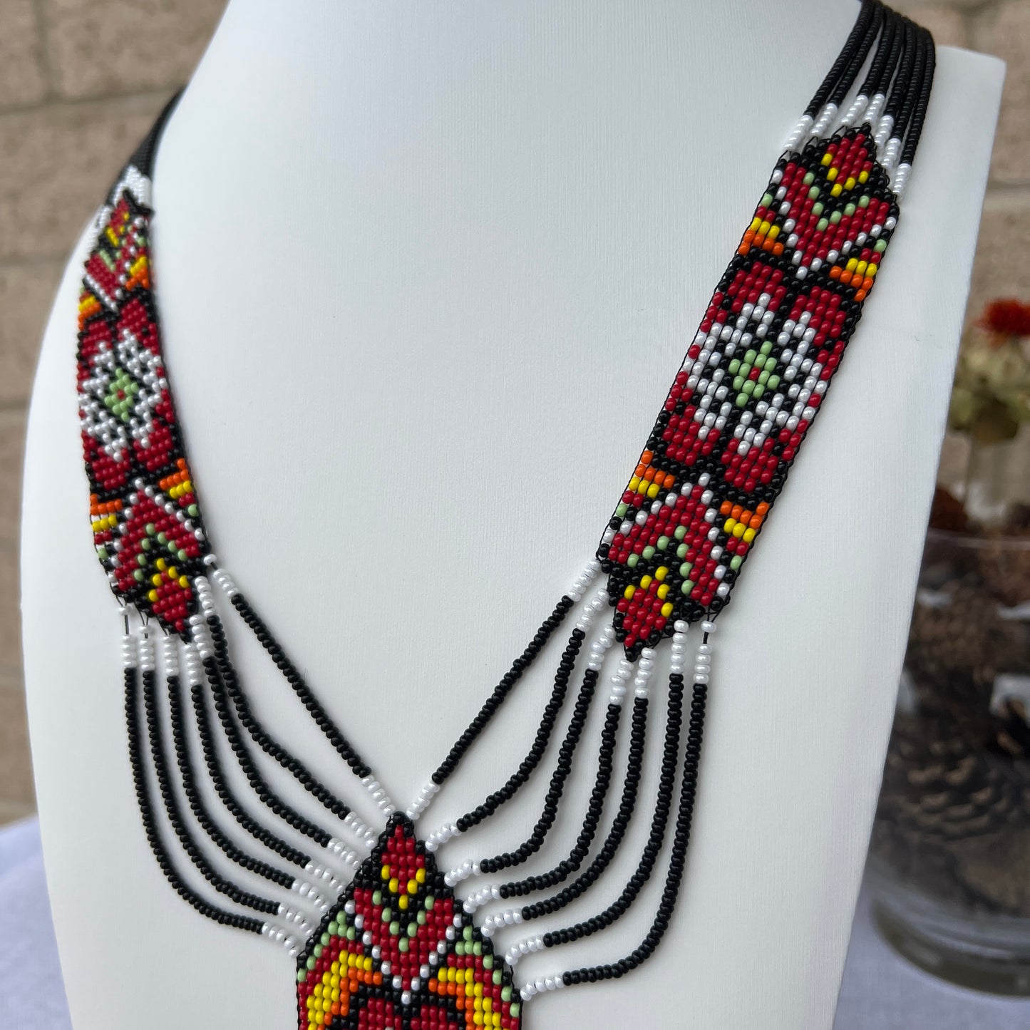 Beaded Necklace “Hutsul Gerdany”