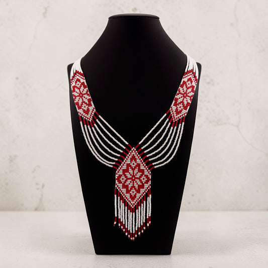 Кольє з бісеру «Традиційний Гердан»