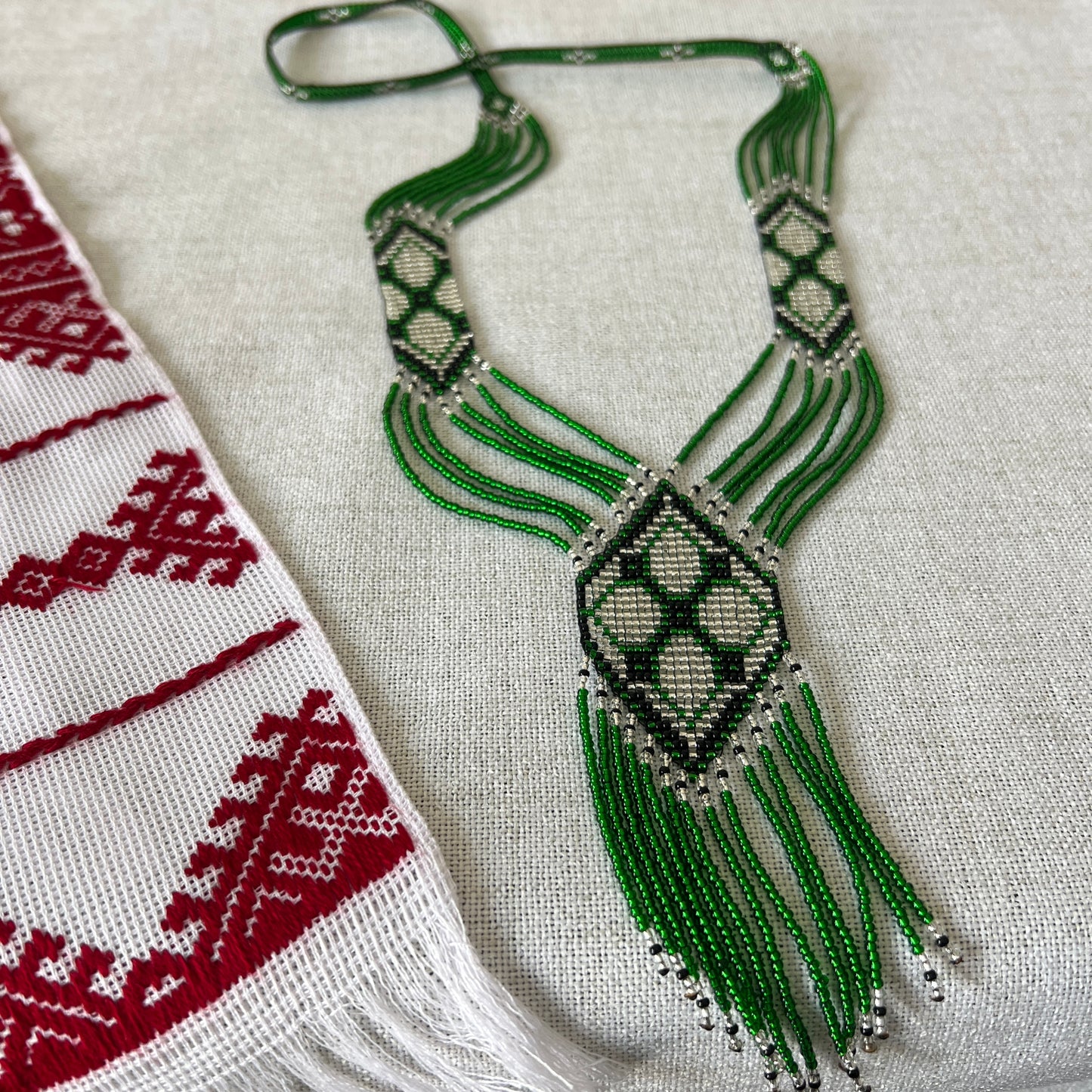 Beaded Necklace “Traditional Gerdany”