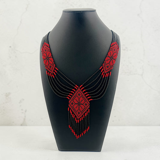 Кольє з бісеру «Традиційний Гердан»