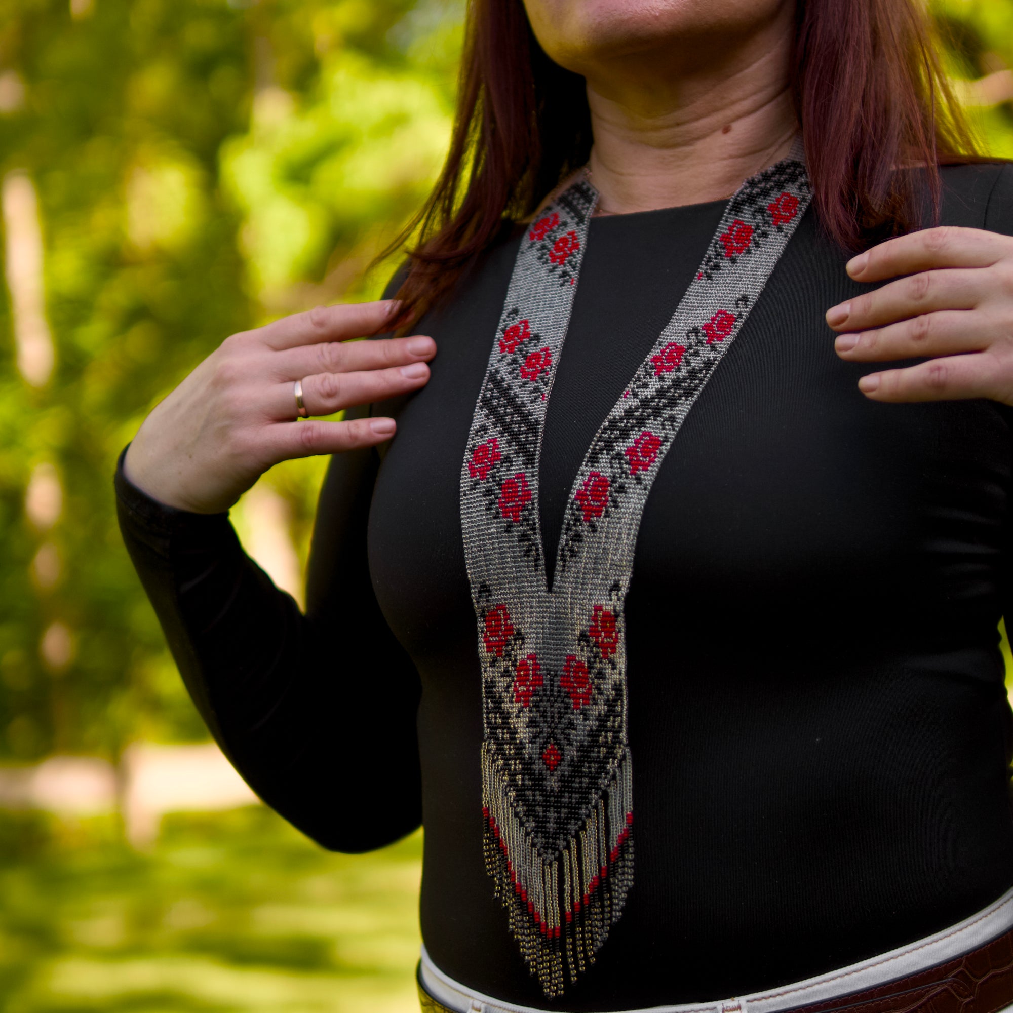 Gerdan Necklace “Ukrainian Ornament”