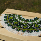 Ukrainian Beaded Kryza “Carpathian Forest”