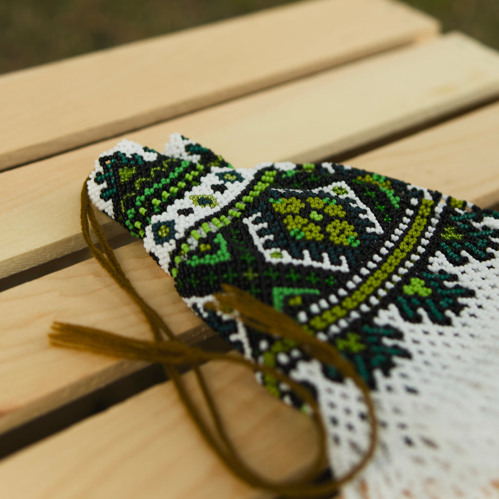 Ukrainian Beaded Kryza “Carpathian Forest”