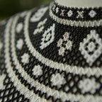 Ukrainian Beaded Kryza “Silver Night”