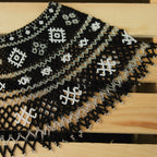 Ukrainian Beaded Kryza “Silver Night”