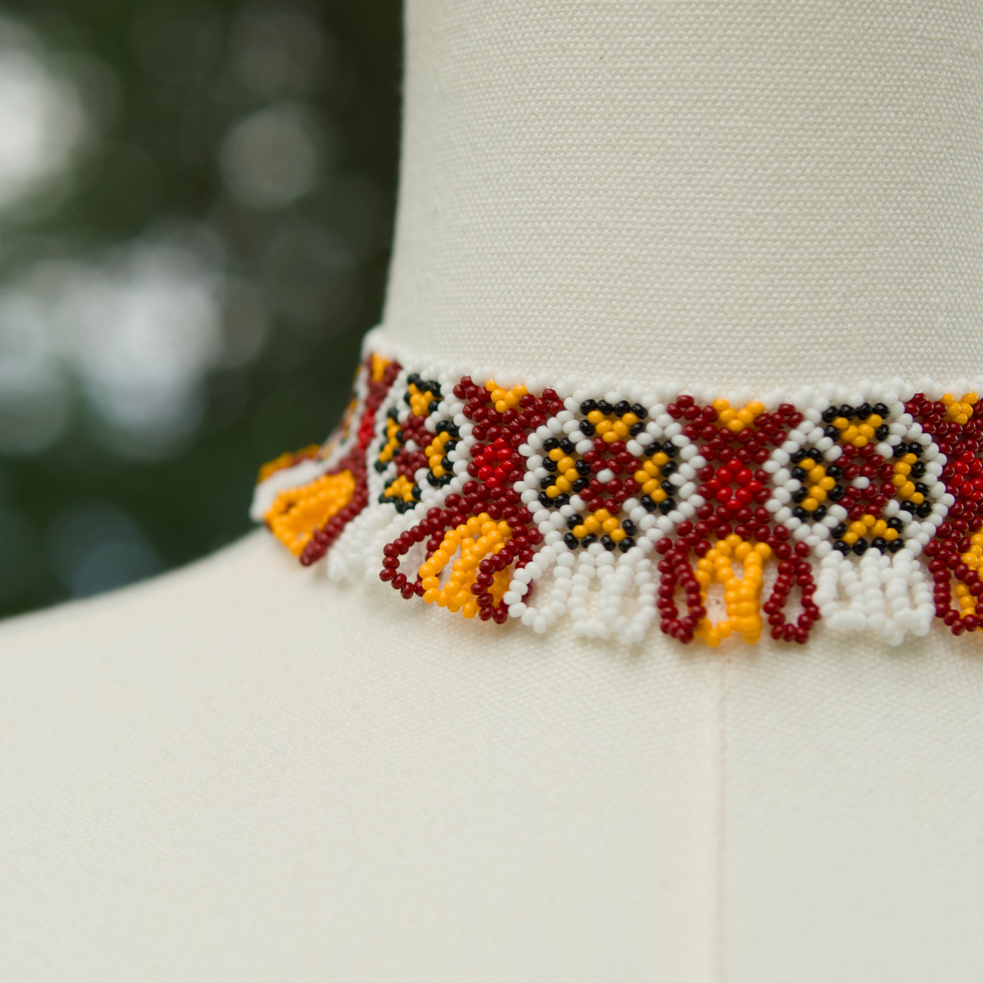 Choker “Golden Autumn”