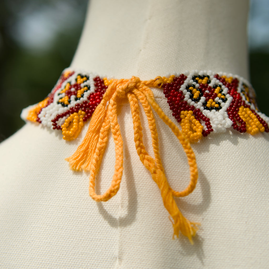 Choker “Golden Autumn”