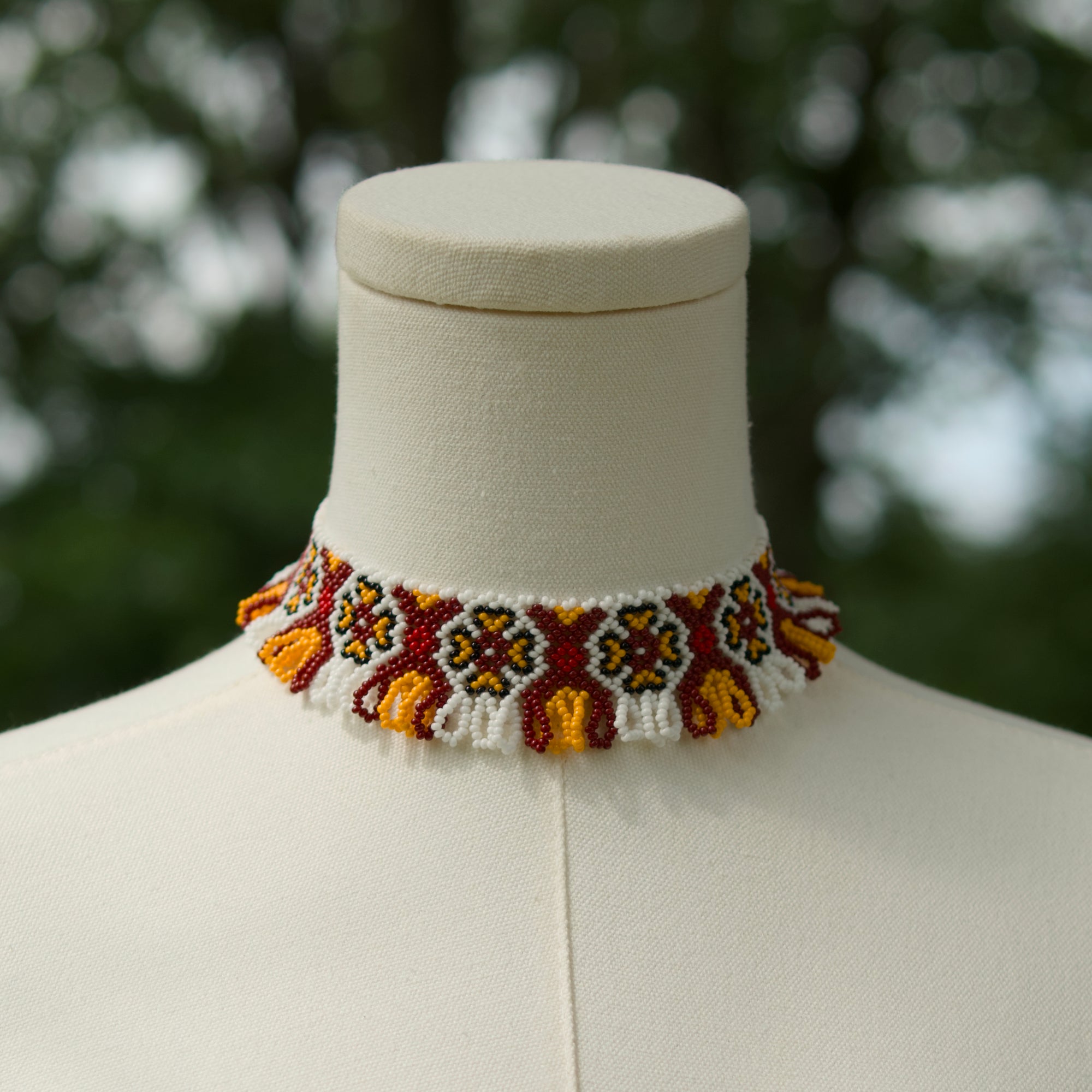 Choker “Golden Autumn”