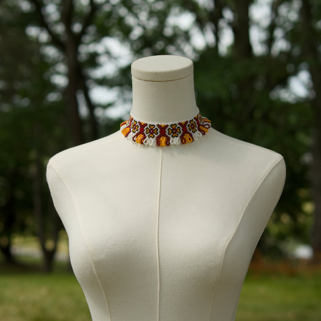 Choker “Golden Autumn”