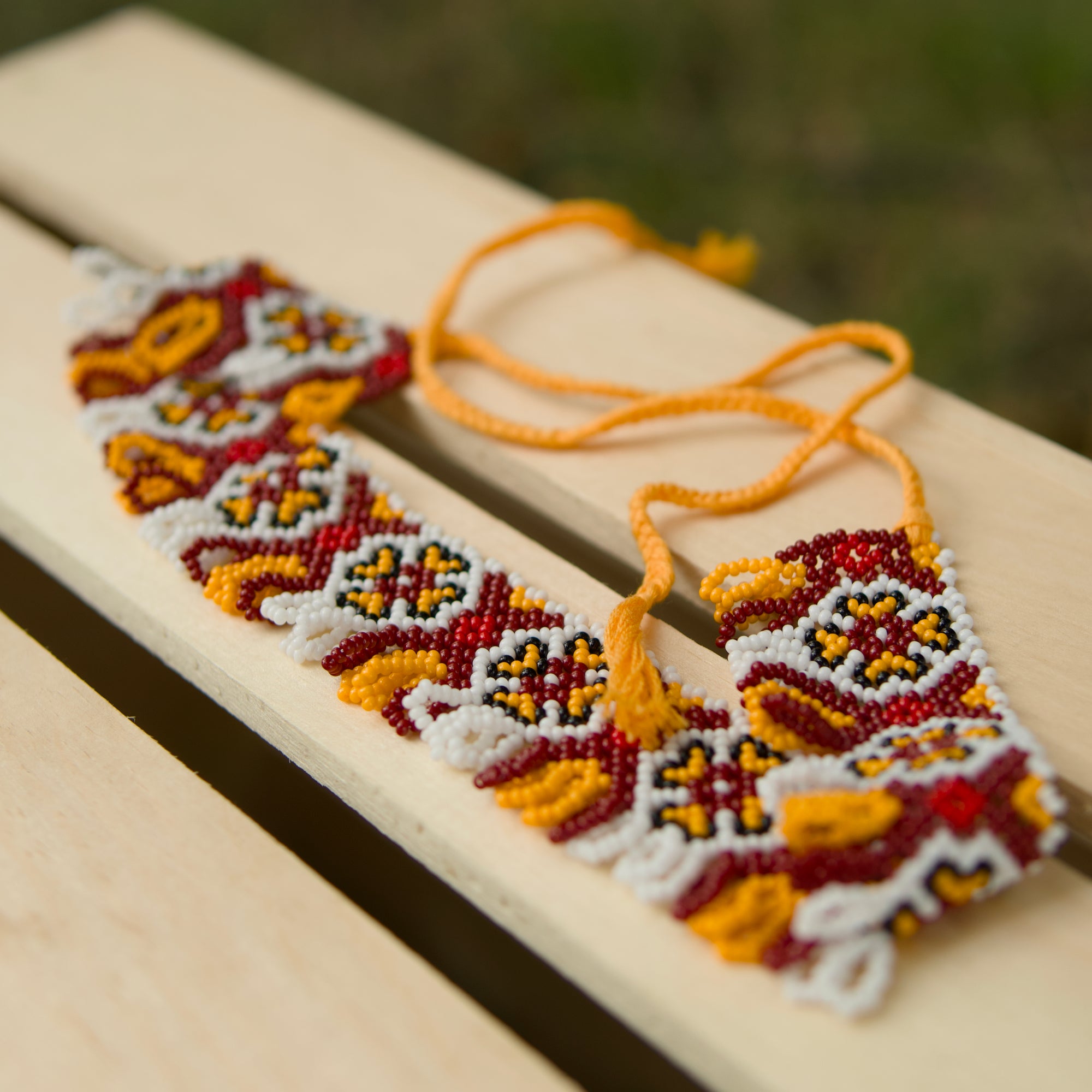 Choker “Golden Autumn”