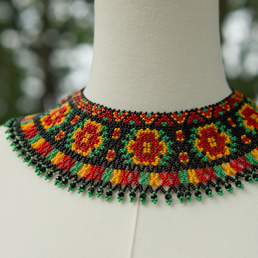 Ukrainian Beaded Sylianka “Carpathian Mosaic”
