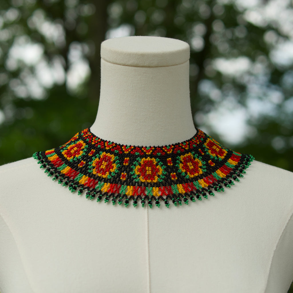 Ukrainian Beaded Sylianka “Carpathian Mosaic”