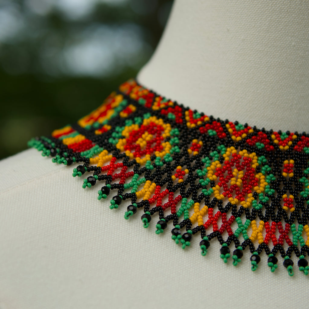 Ukrainian Beaded Sylianka “Carpathian Mosaic”