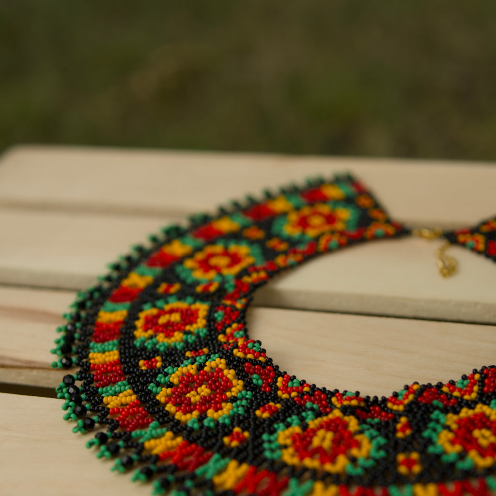 Ukrainian Beaded Sylianka “Carpathian Mosaic”
