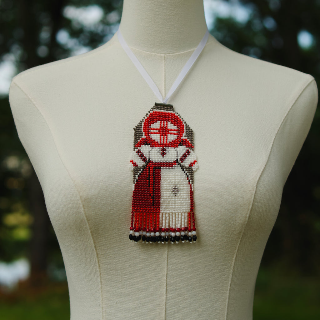 “Motanka Doll” Ukrainian Beaded Cotillion