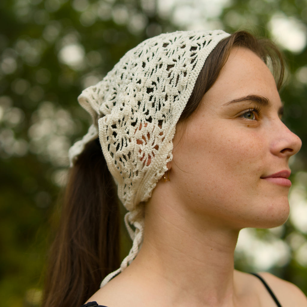 Handmade Crochet Headscarf