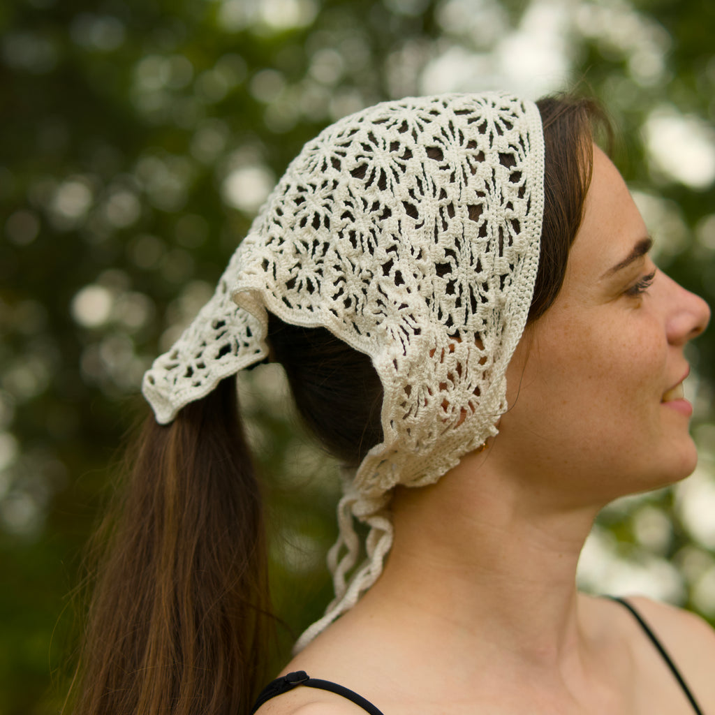 Handmade Crochet Headscarf