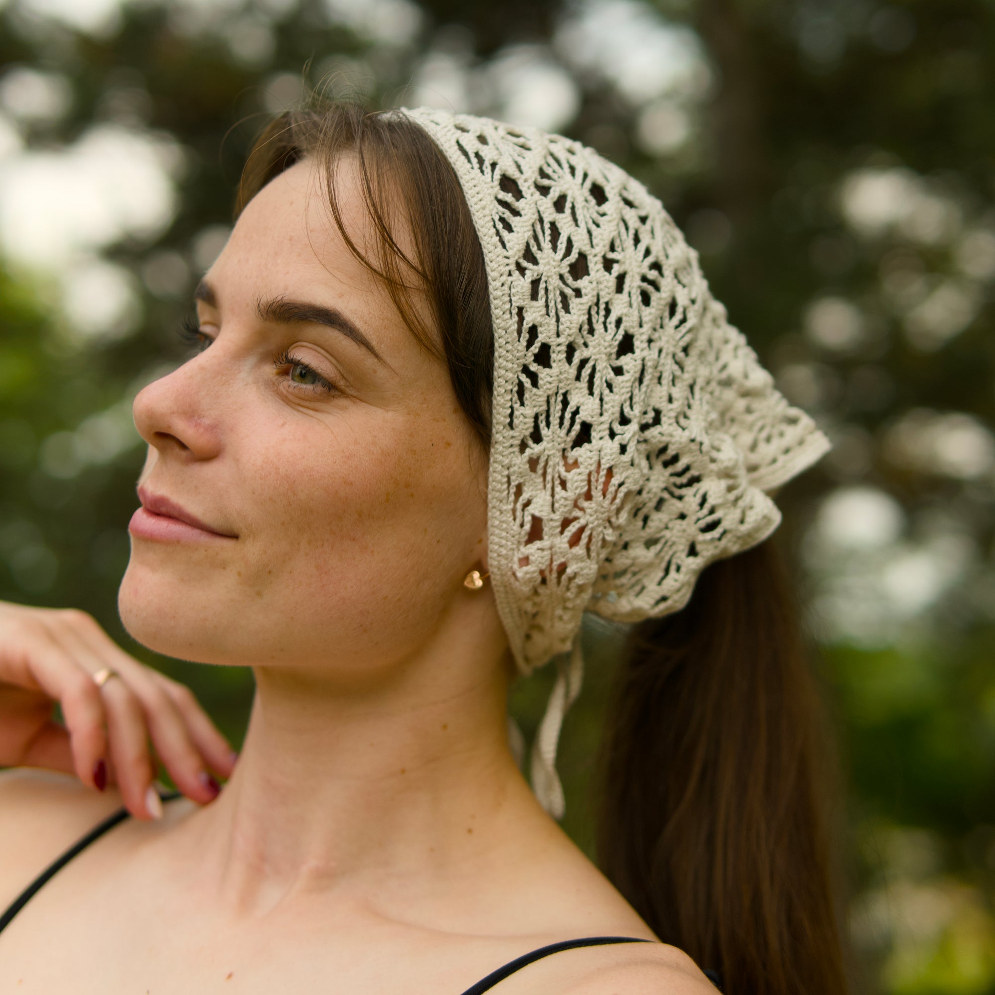 Handmade Crochet Headscarf
