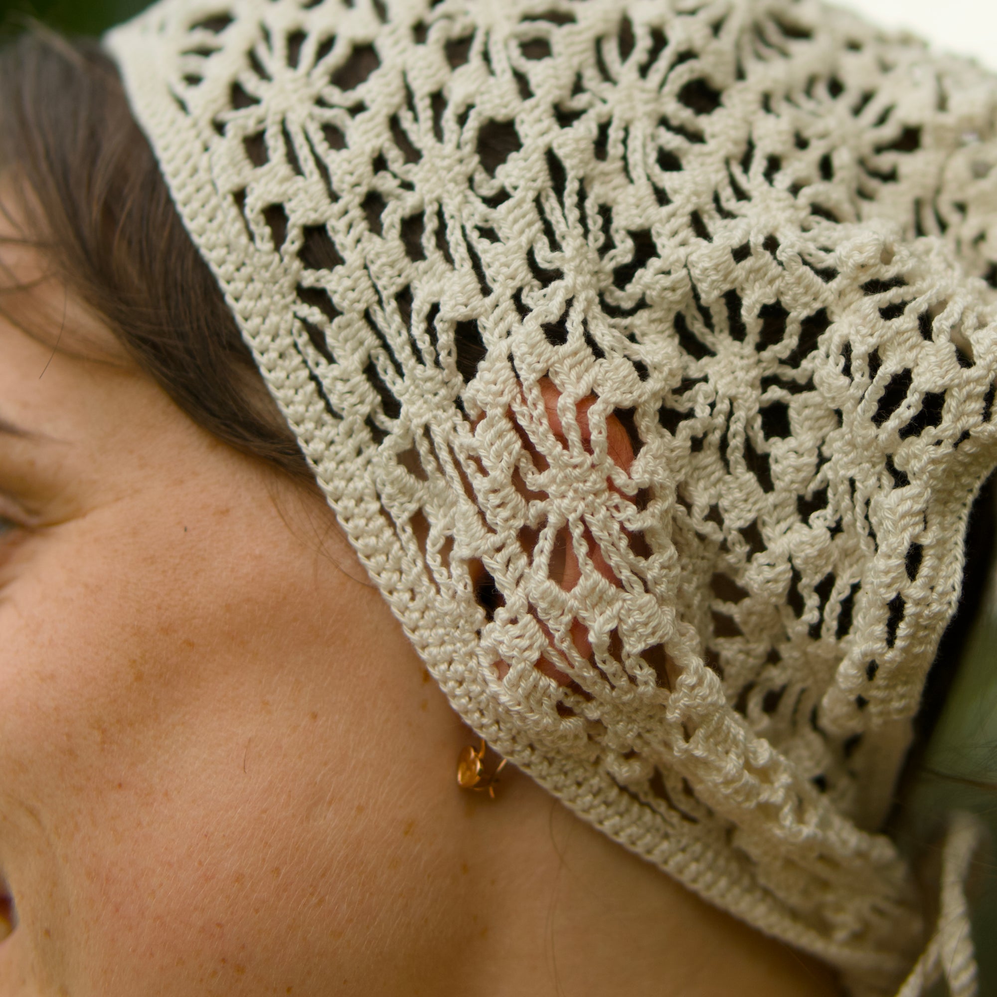 Handmade Crochet Headscarf