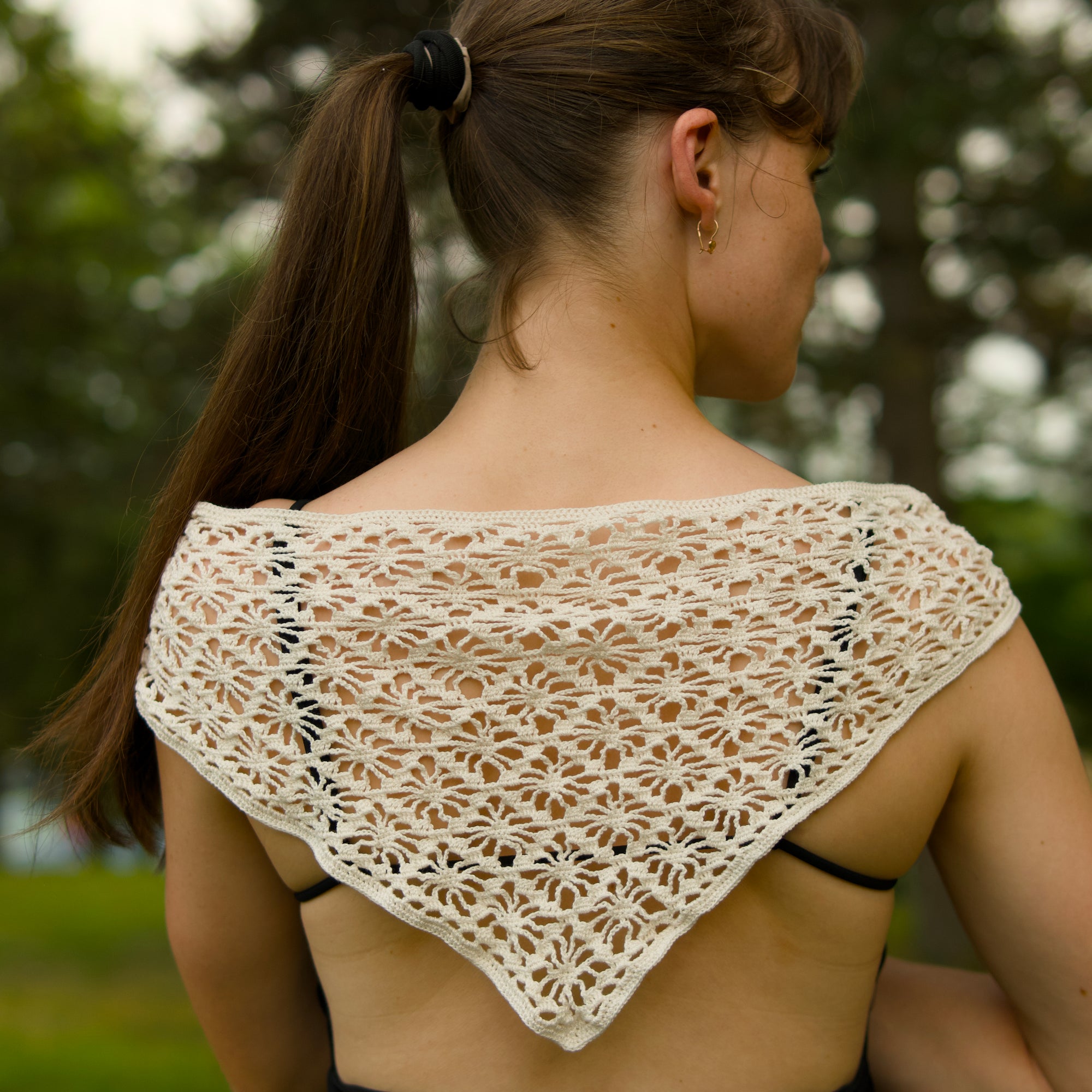 Handmade Crochet Headscarf