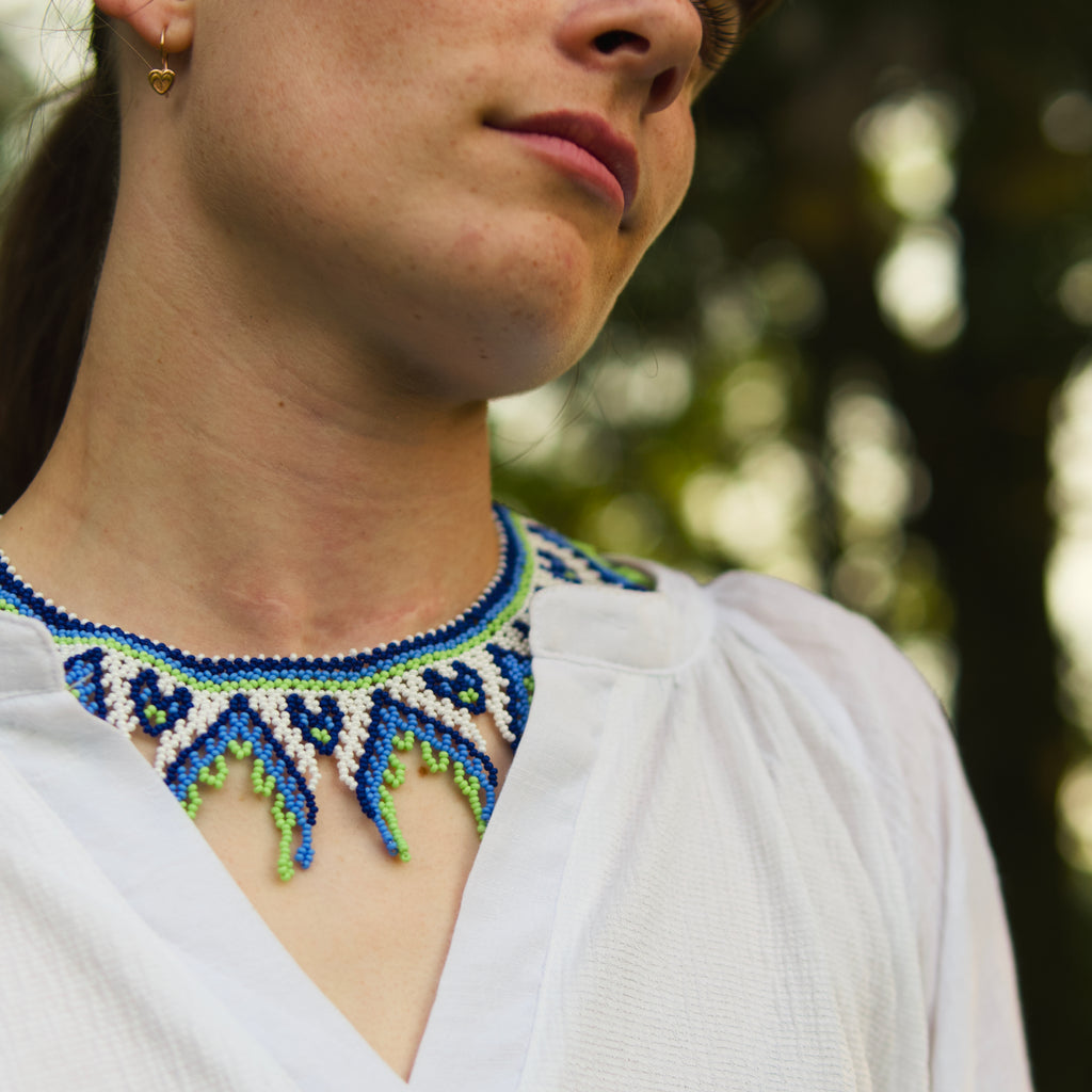 Necklace "Edelweiss"