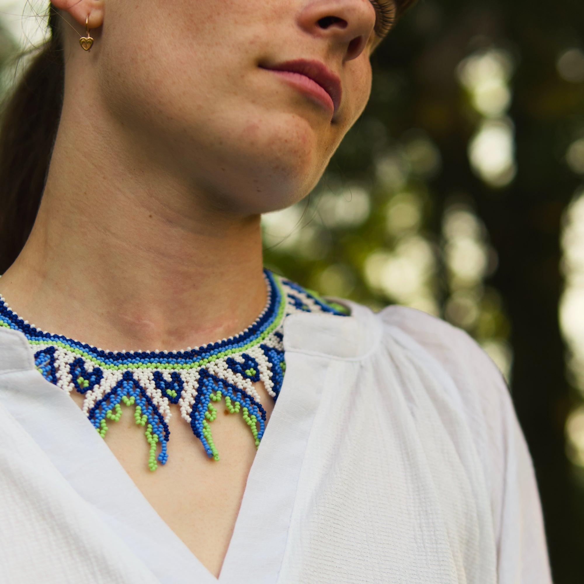 Necklace "Edelweiss"