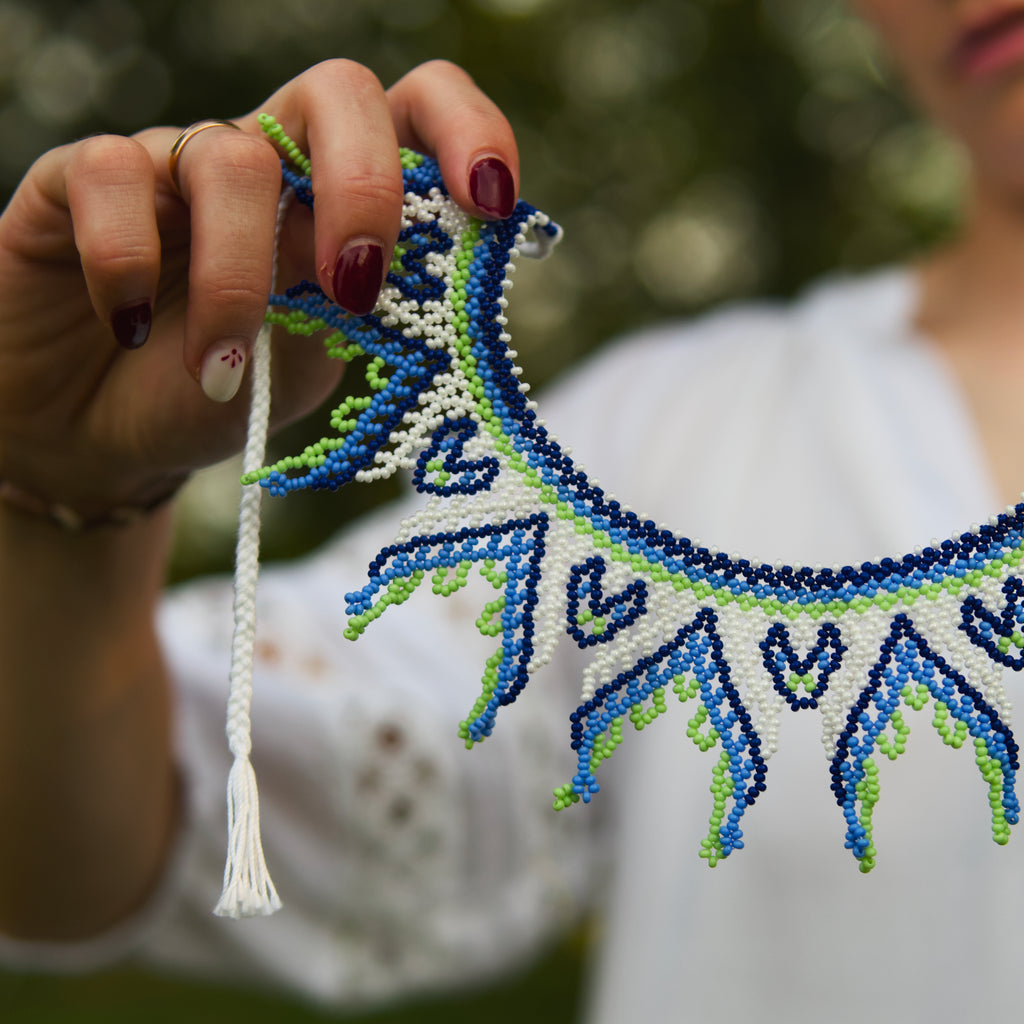 Necklace "Edelweiss"