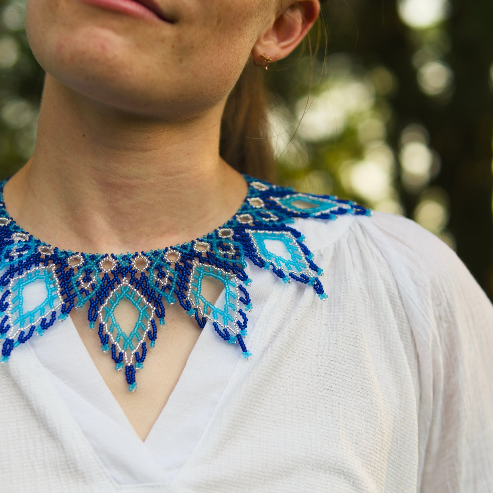 Necklace "Edelweiss"