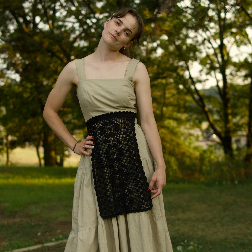 Handmade Crochet Apron