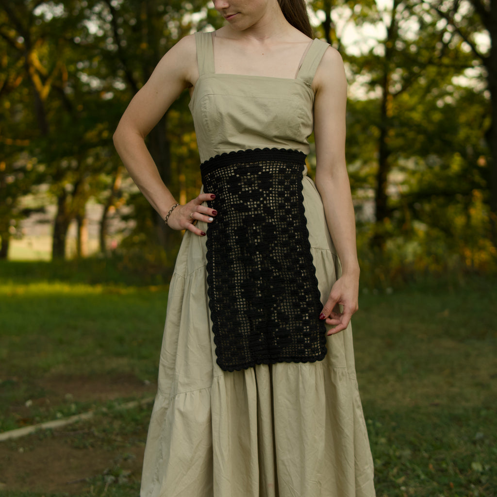 Handmade Crochet Apron