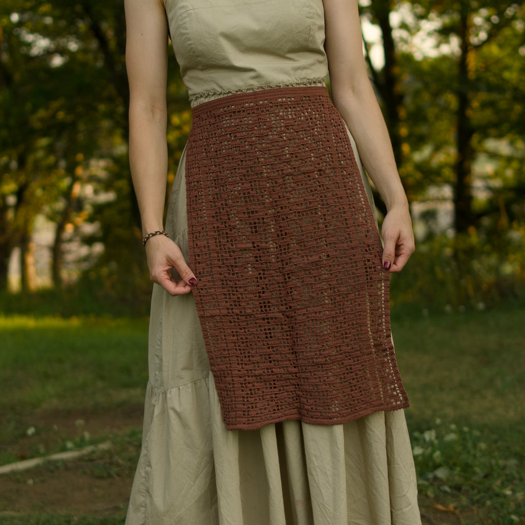 Handmade Crochet Apron