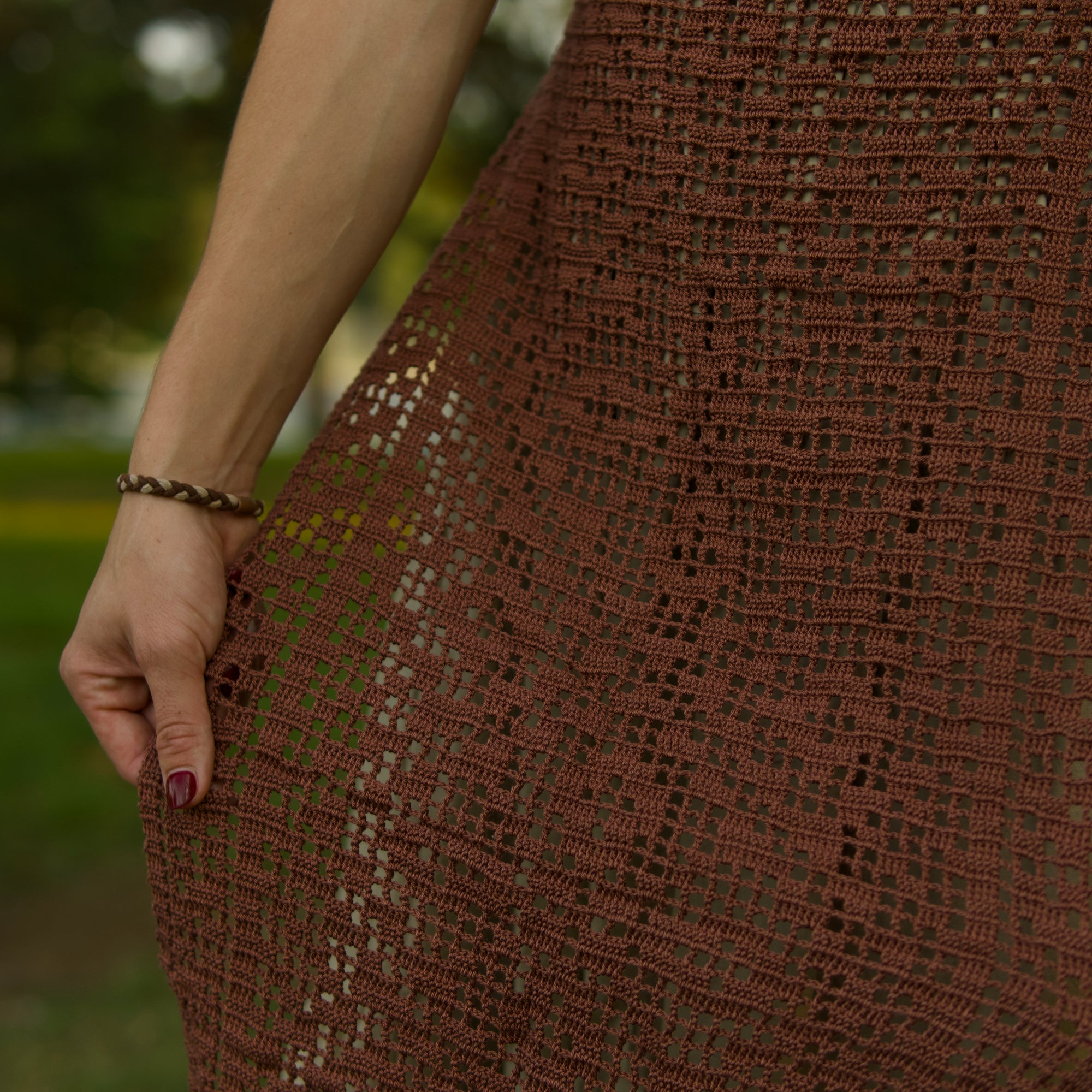Handmade Crochet Apron