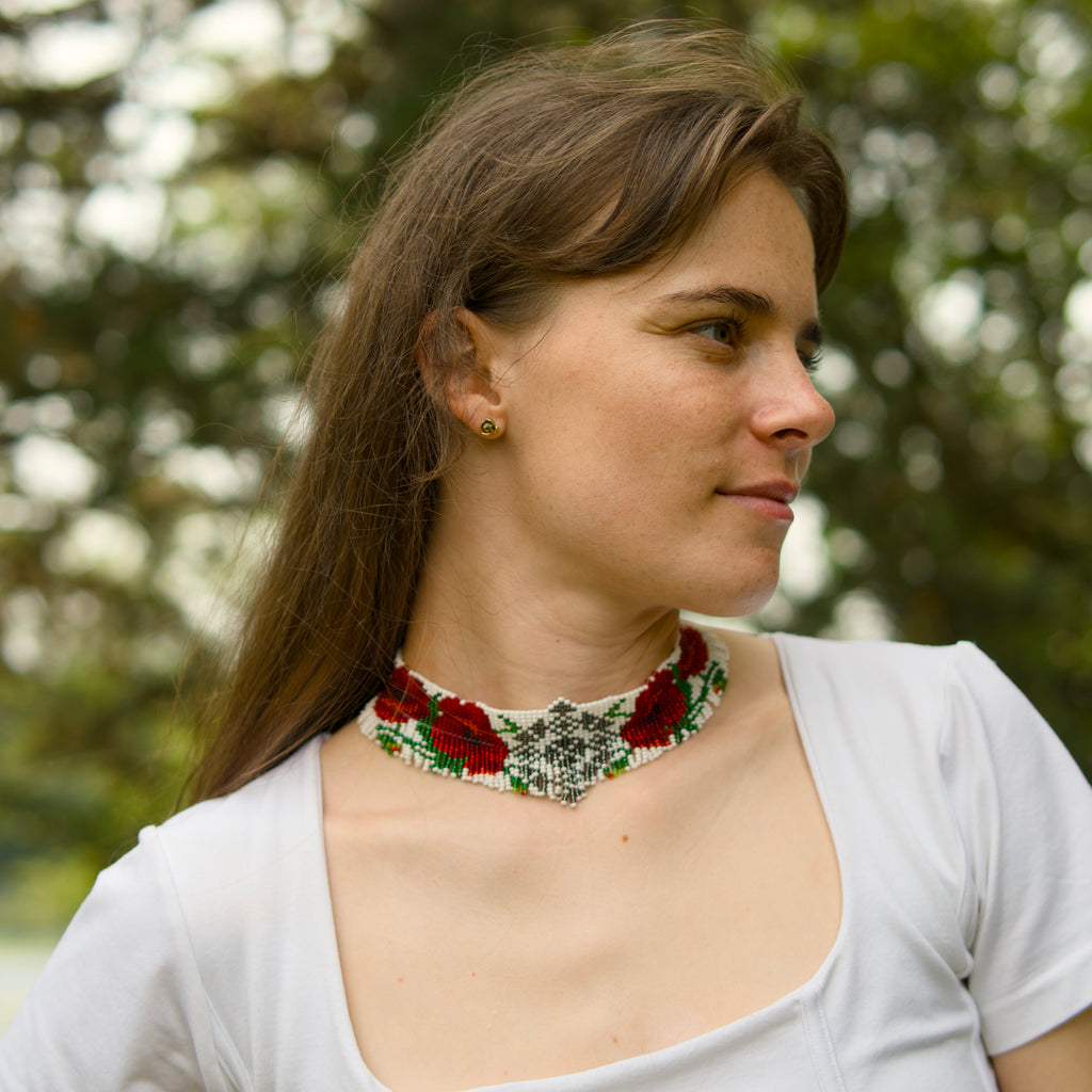 Ukrainian Beaded Necklace