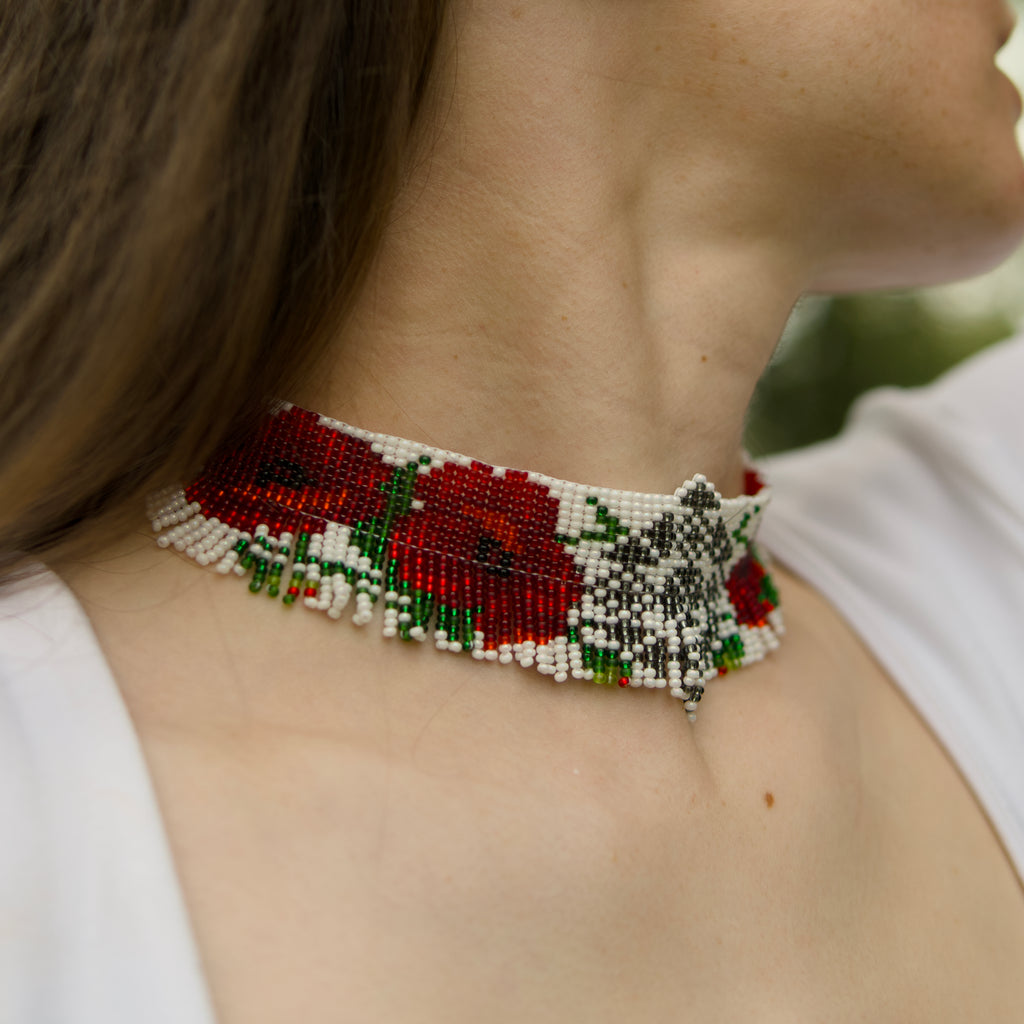 Ukrainian Beaded Necklace
