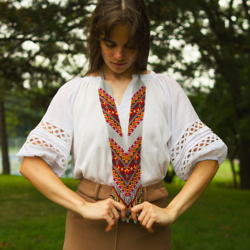 Gerdan Necklace “Ukrainian Ornament"