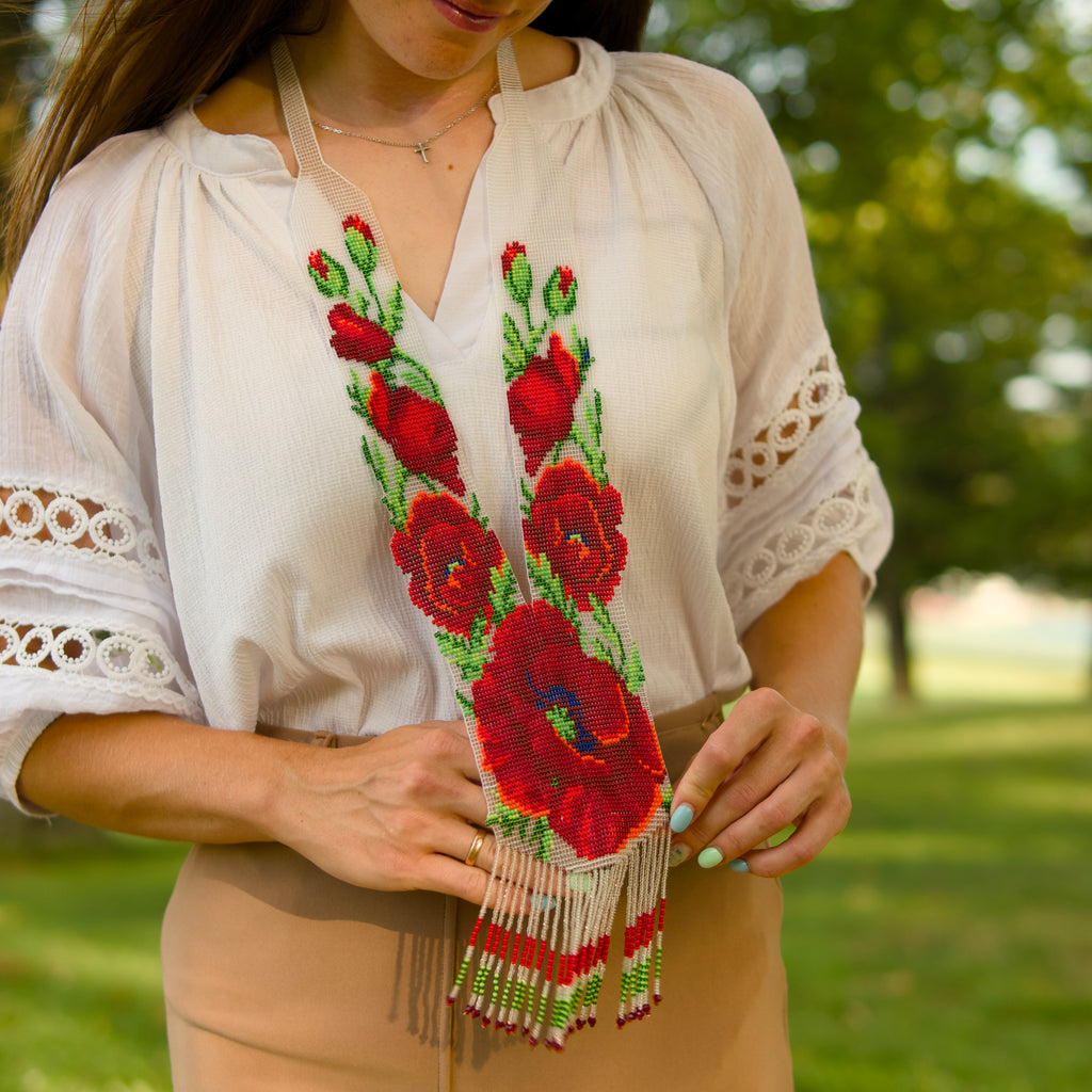 Gerdan Necklace “Poppies"