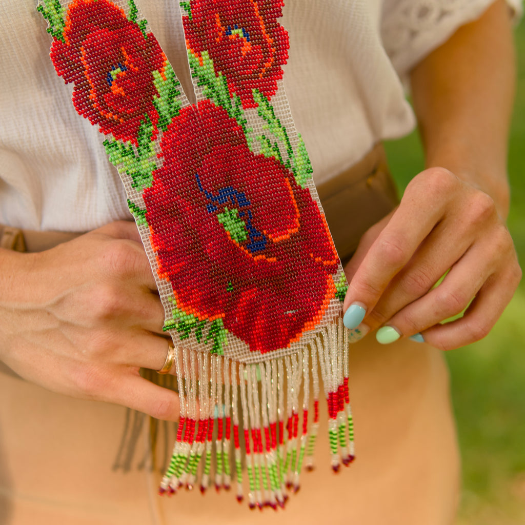 Gerdan Necklace “Poppies"