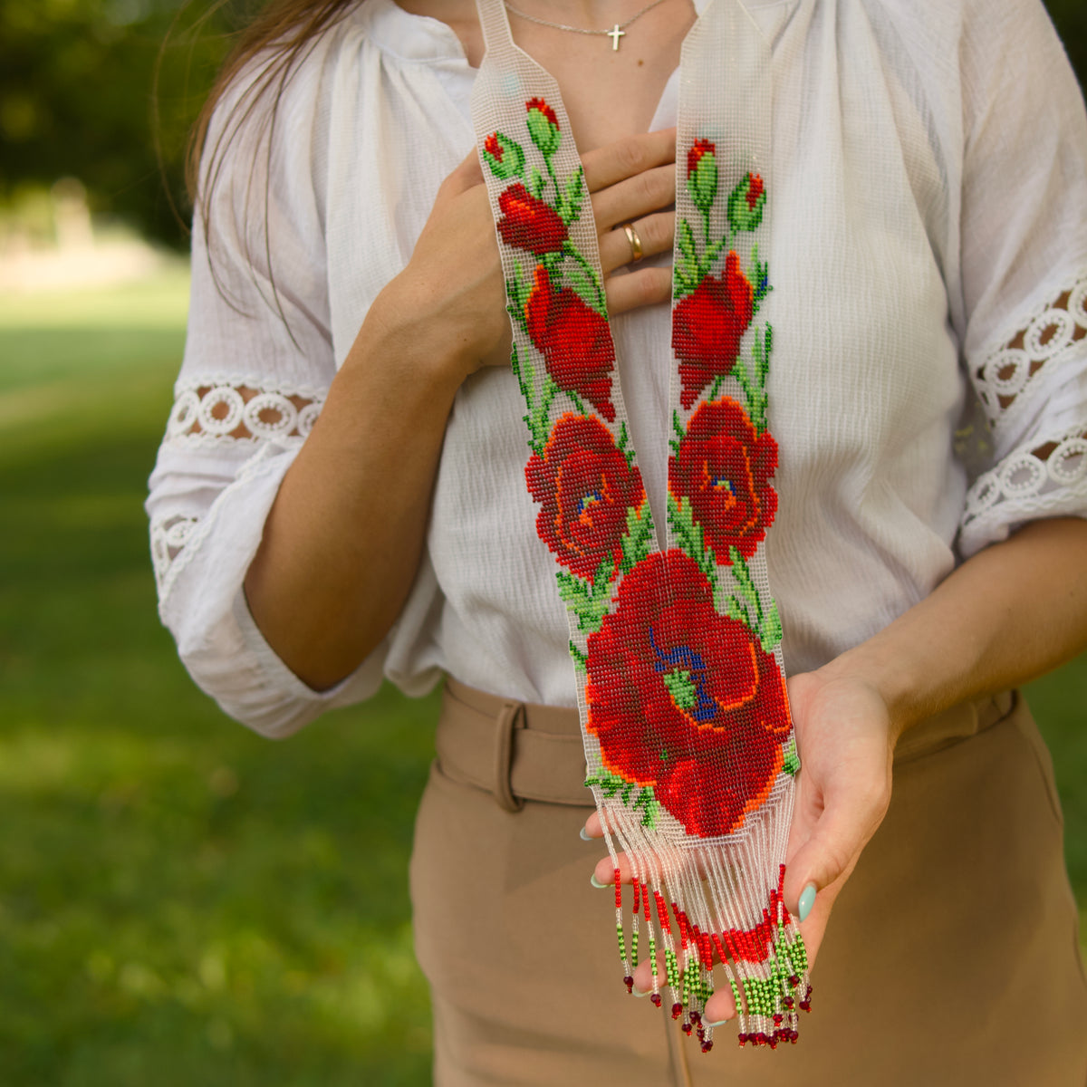 Gerdan Necklace “Poppies"