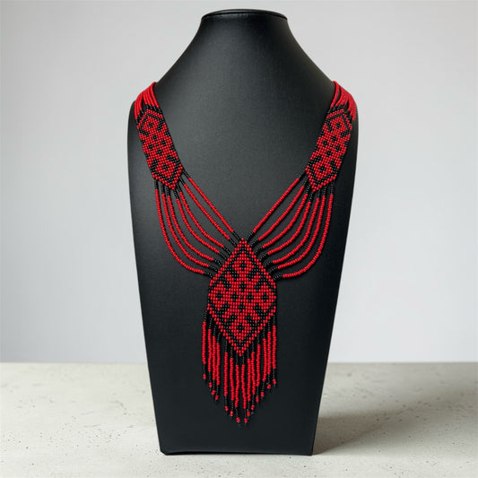 Кольє з бісеру «Традиційний Гердан»