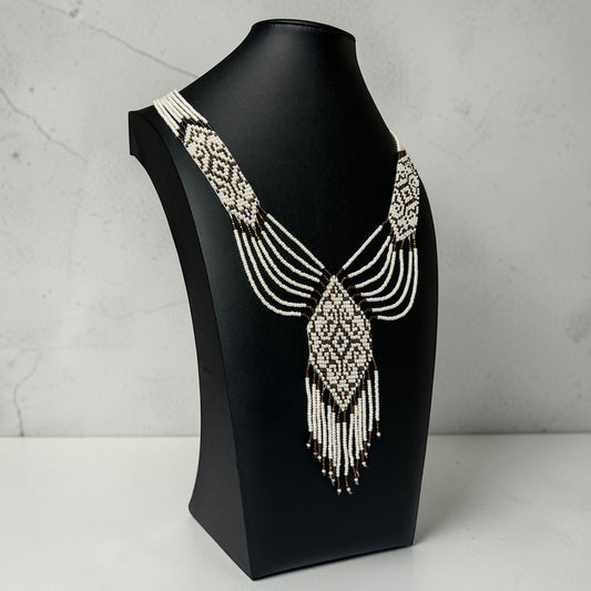 Кольє з бісеру «Традиційний Гердан»